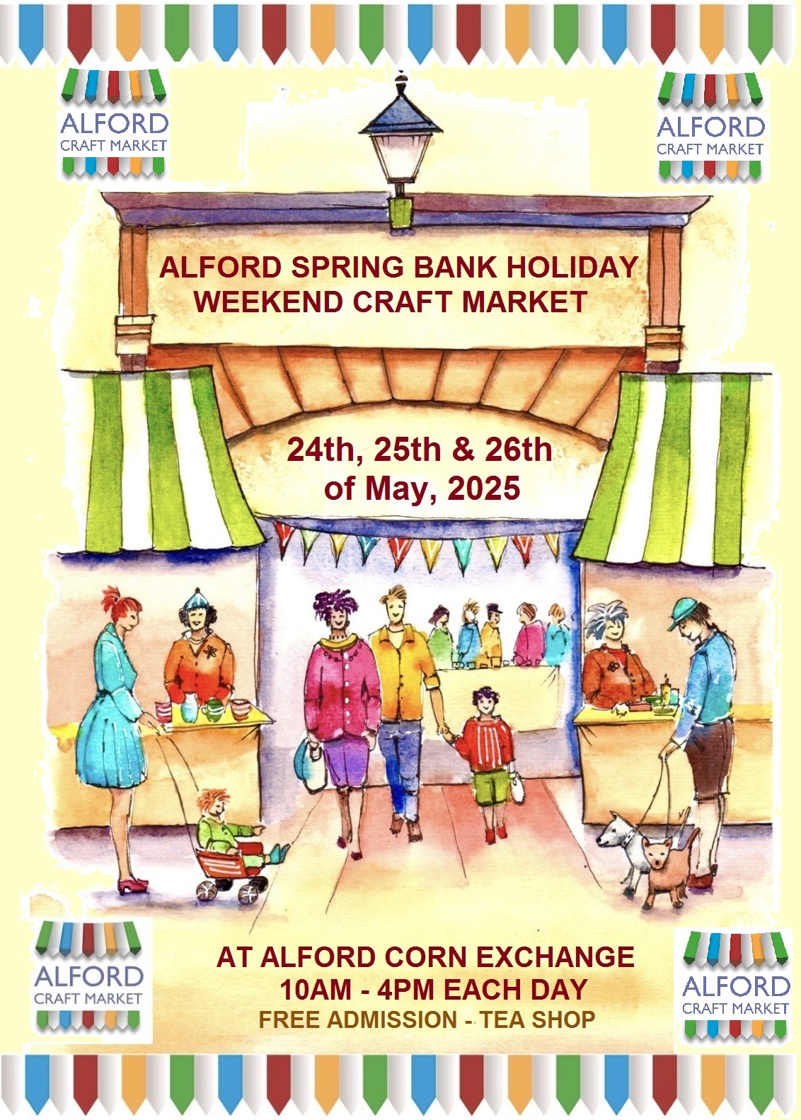 Alford Spring Bank Holiday Weekend Craft Market