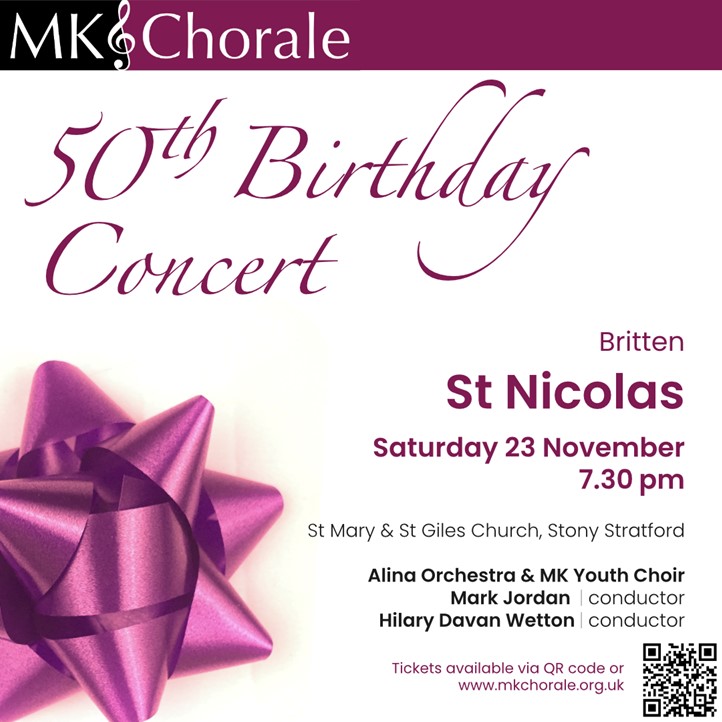 MK Chorale&rsquo;s 50th Birthday Concert