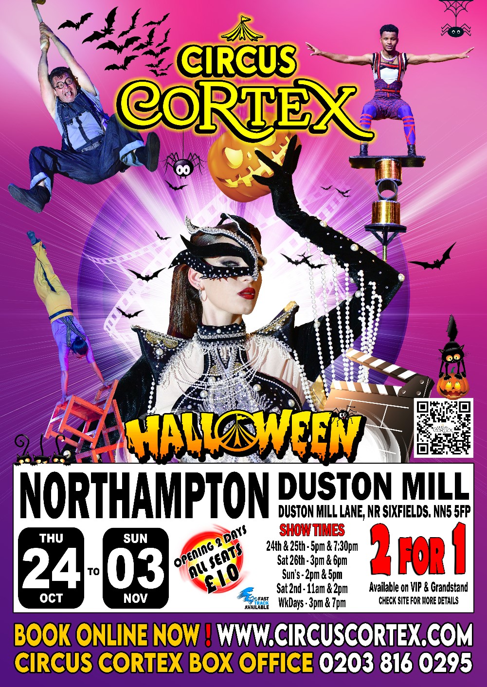 Circus CORTEX at Duston Mill, Northampton