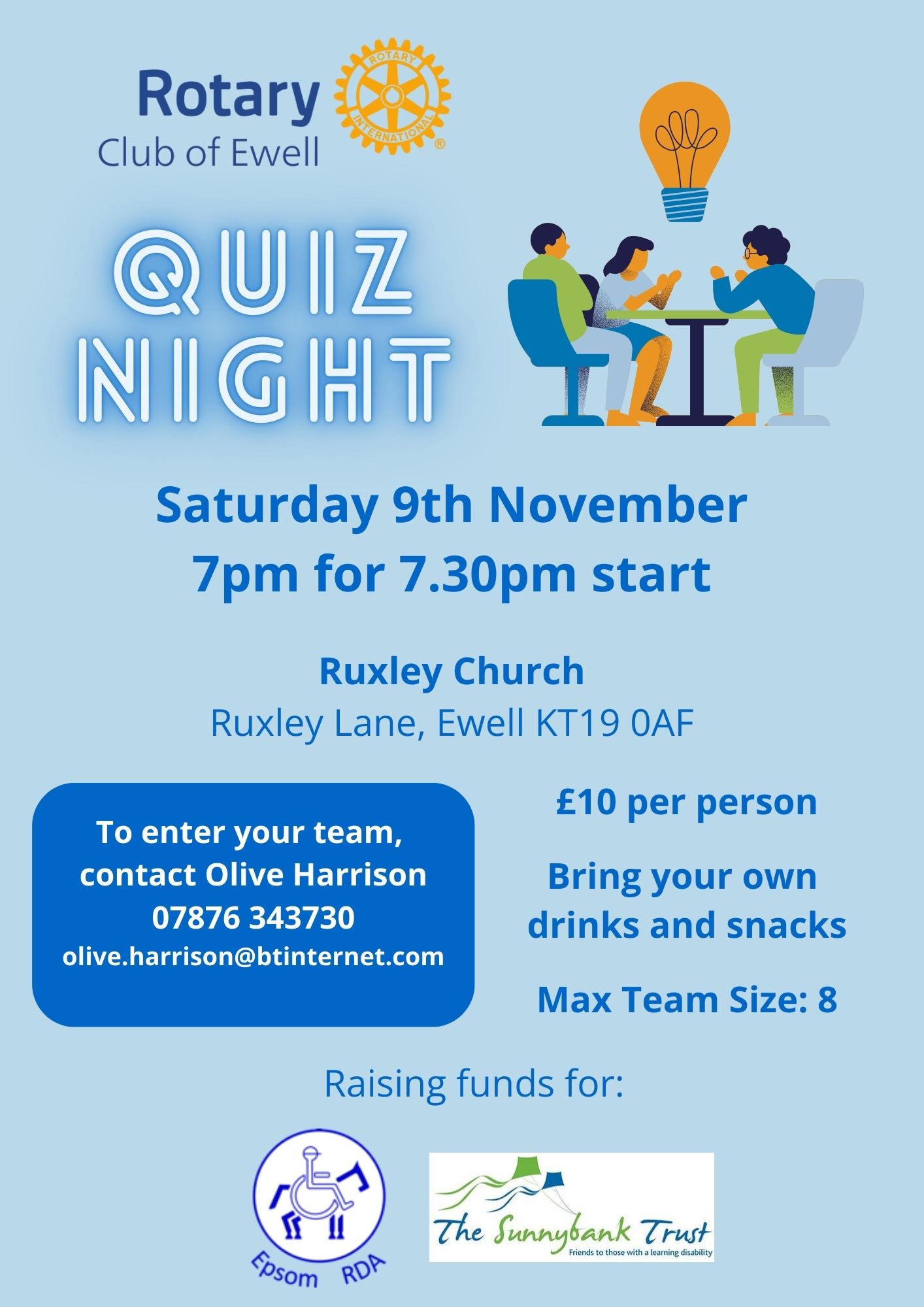 Charity Quiz Night