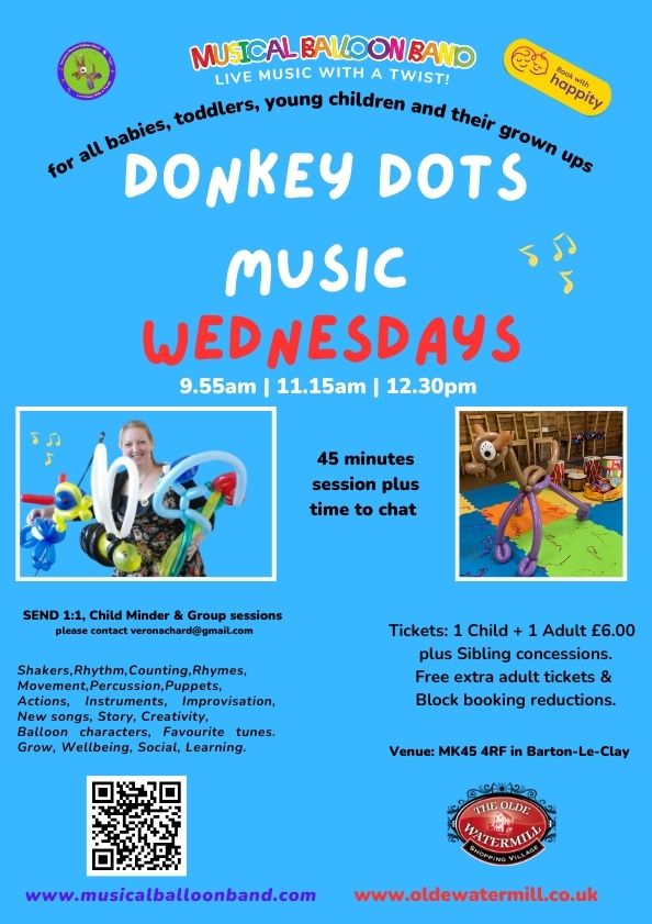 Donkey Dots Music with Verona&rsquo;s Musical Balloon Band