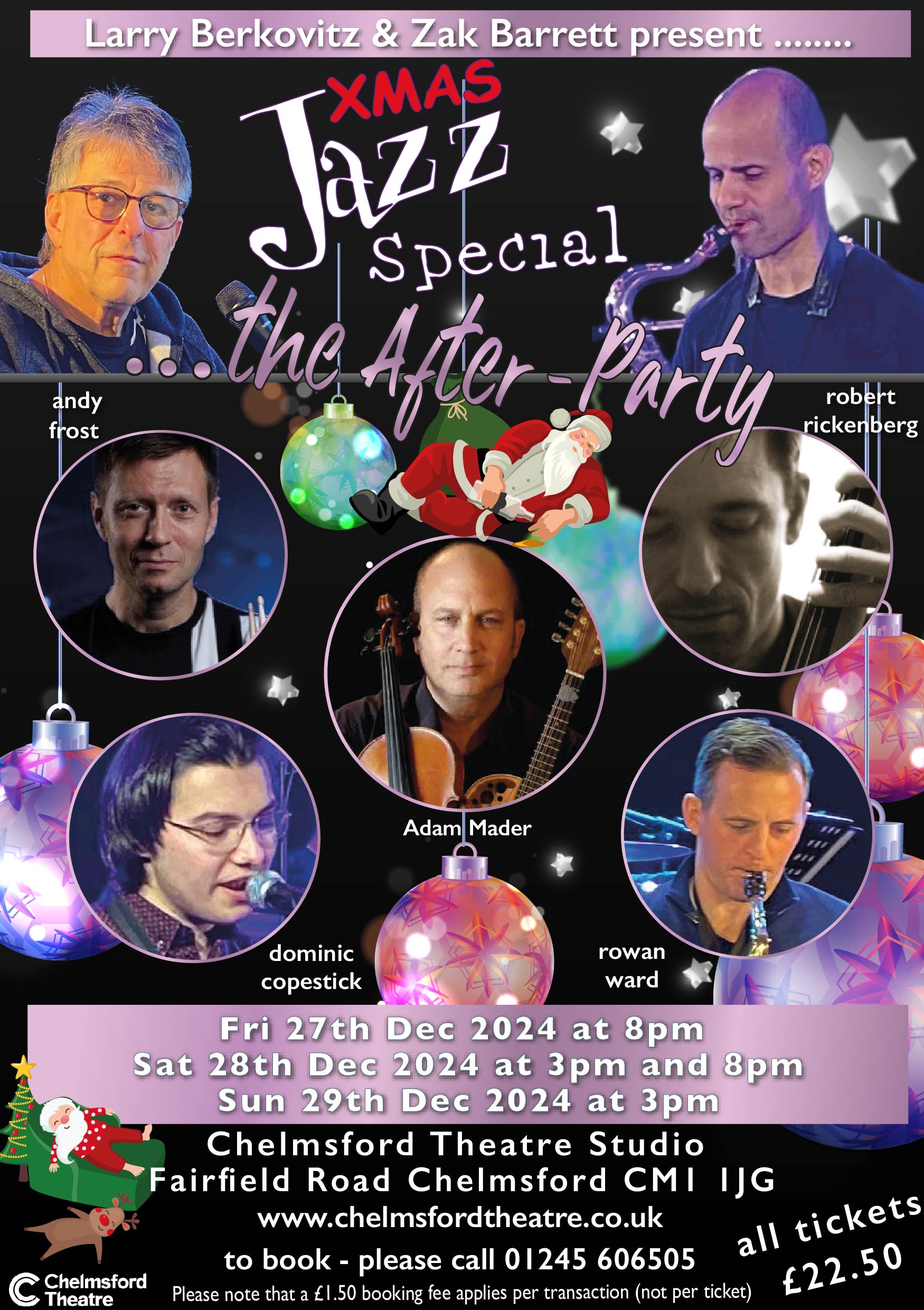 Larry Berkovitz & Zak Barrett present XMAS JAZZ - the After-Party