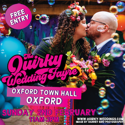 The Quirky Wedding Fayre at Oxford Town Hall
