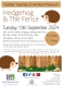 Toddler Tuesday at Hertford Museum: Hedgehog and the Fence