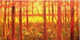 John Thompson art workshop at Nymans: Autumn Dawn