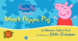 Come and meet Peppa Pig on 26th October!