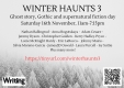 Winter Haunts 3 - ghost story and Gothic Fiction day