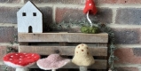 Nymans’ Needle Felting workshops: Autumn Toadstools